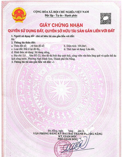 Bán đất đường BỜ QUAN 10 - ngay sát ĐẢO KIM CƯƠNG